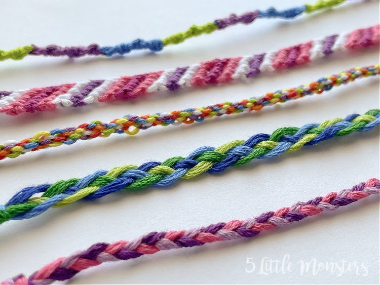 How to make friendship bracelets with step by step photos and video