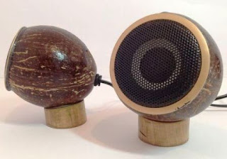 Cara Membuat Loud Speaker / Salon dari Batok Kelapa