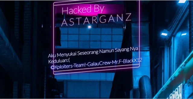 Situs Tribun News di hack oleh hacker ASTARGANZ