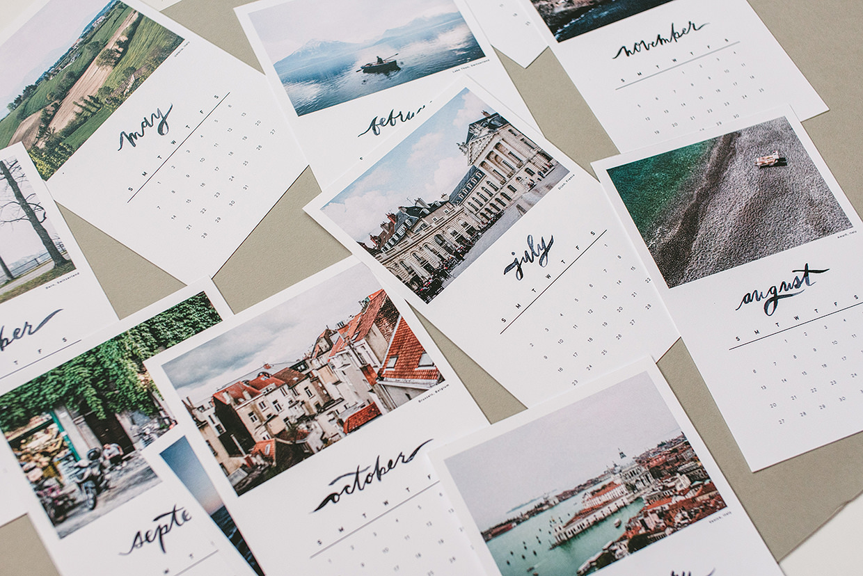 2017 Postcard Calendar Mr & Mrs Globe Trot Bloglovin’