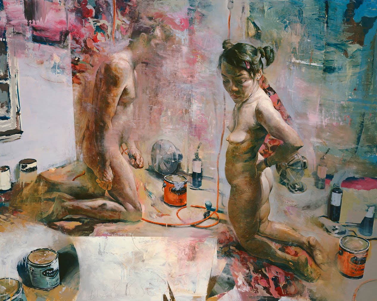 художник рисует на голых женщинах фото 84