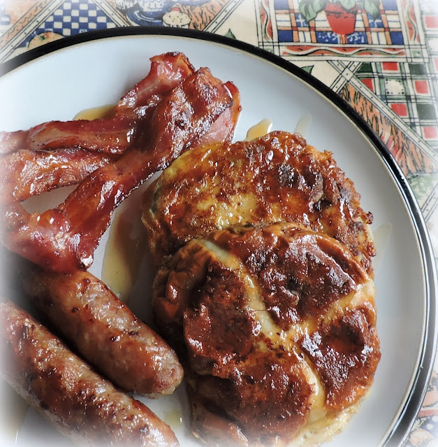 Hot Cross Bun French Toast