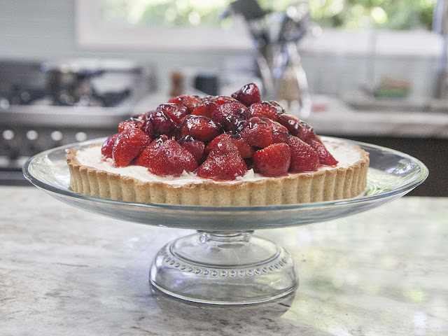 Strawberry tart #glutenfree