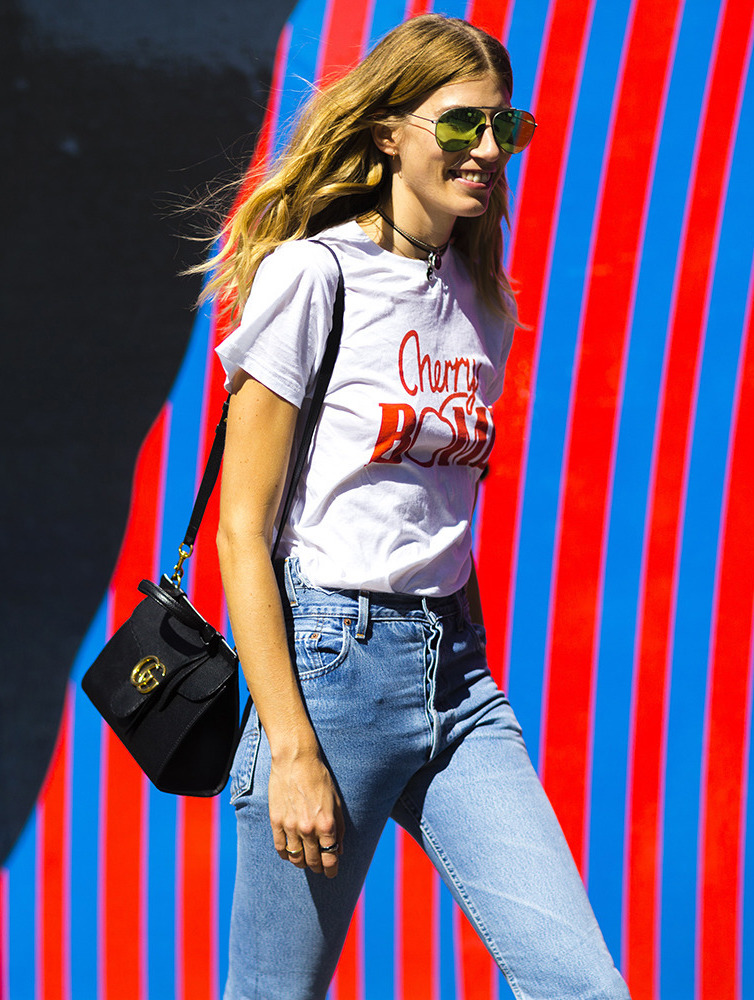 Try This Fun Graphic Tee Look for Summer