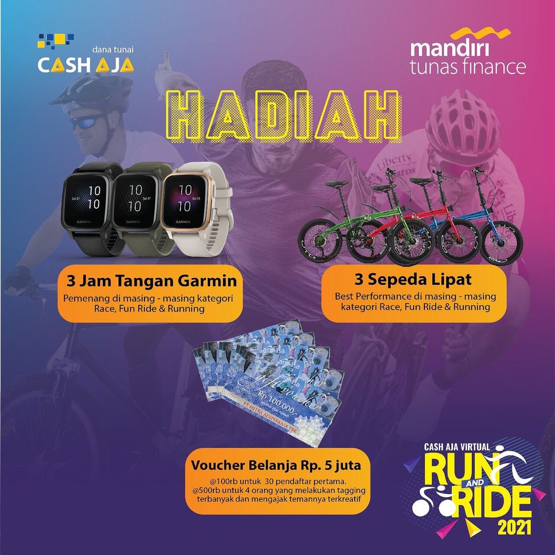 🔍 Cash Aja Virtual Run and Ride • 2021 Cash Aja Virtual Run and Ride • 2021