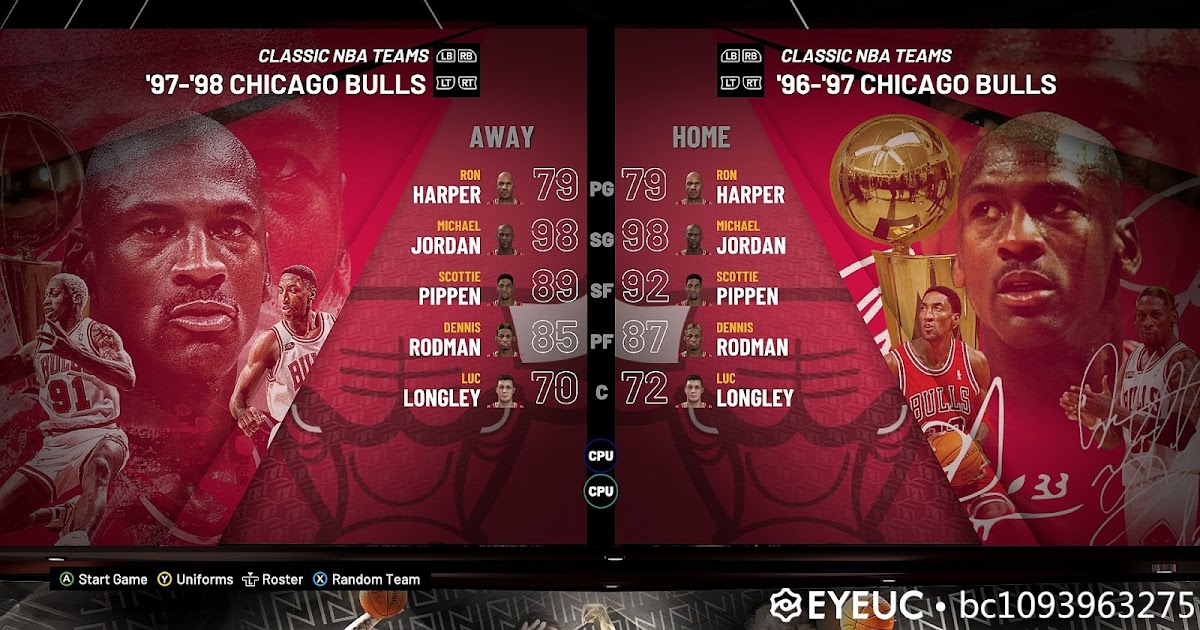 19961997 Chicago Bulls Team Select Photo By Bc1093963275