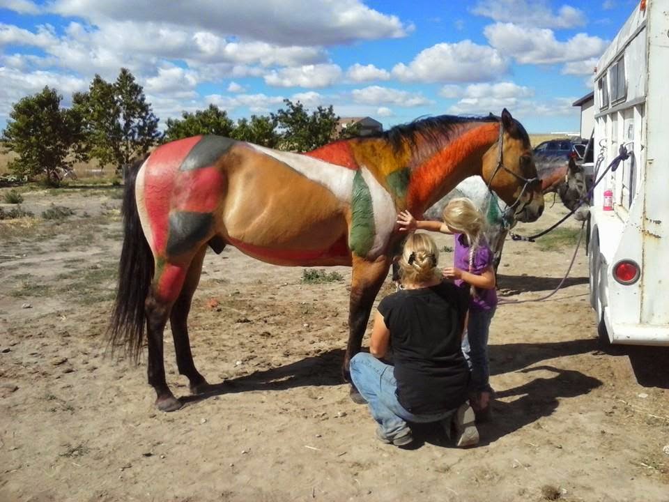 Karen's Horse Tails Paint Your Horse