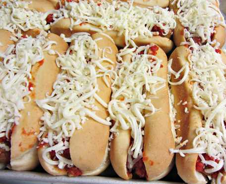 Oven Baked Meatball Sandwiches