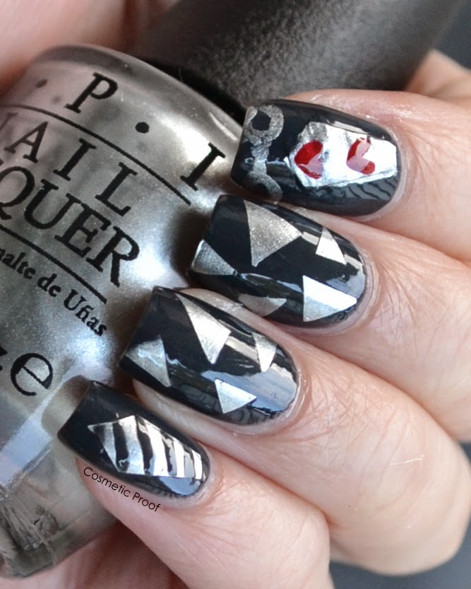 OPI 50 Shades of Grey Colletion Swatches Review Nail Art