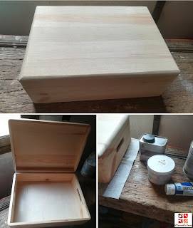 caja de madera decorada