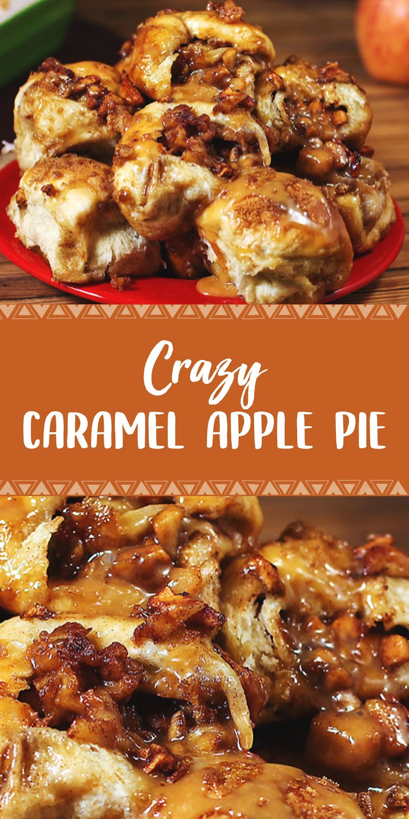 Crazy Caramel Apple Pie - Jolly Lotus