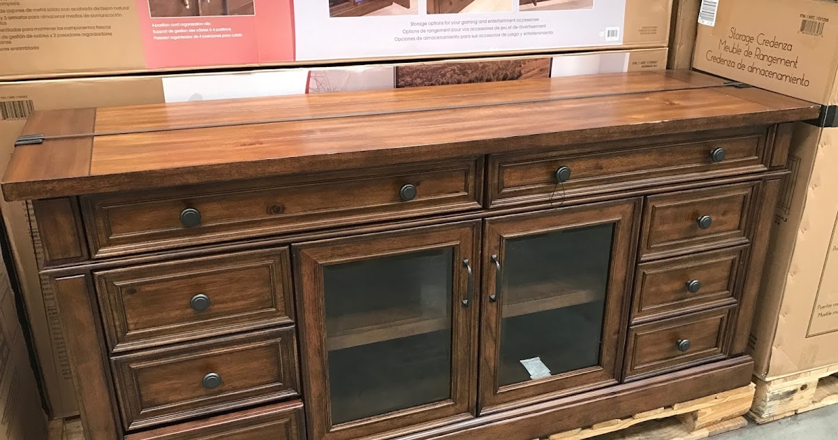 Bayside Furnishings TV Console Costco Weekender