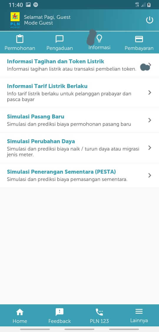 Melalui Aplikasi Pegadaian