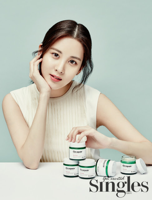 SNSD SeoHyun's beauty feature and pictures from SINGLES' magazine ...