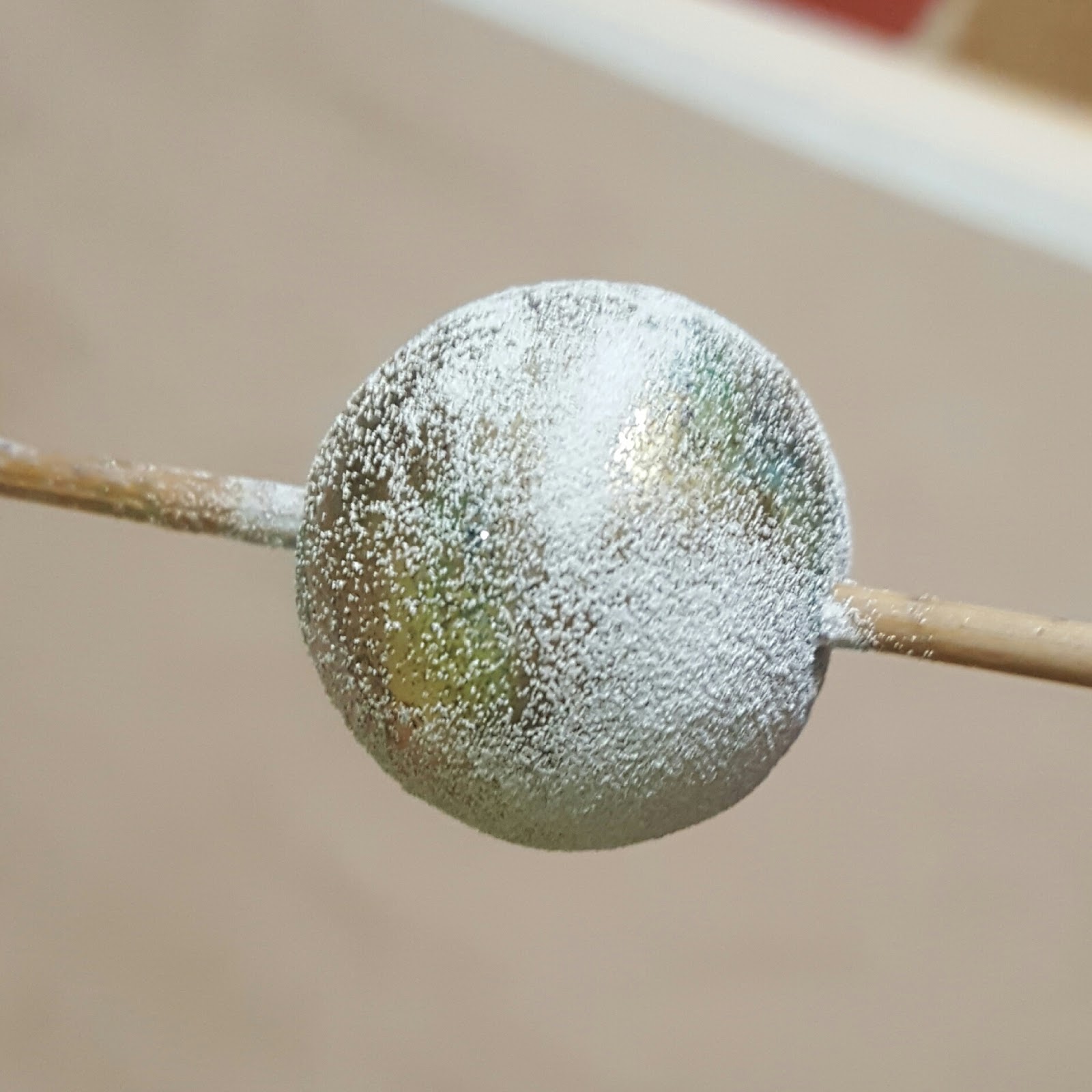 Artybecca Embossing Powders on Polymer Clay