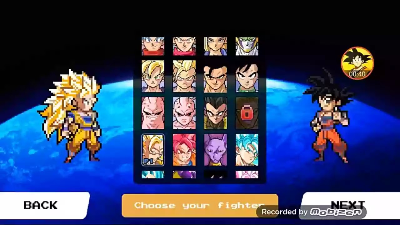 Dragon Ball Z Game Legendary Z Warriors Mugen Style Apk For