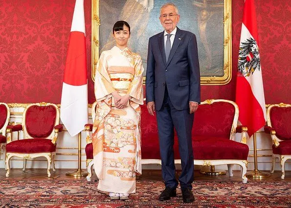 Japanese Princess Kako, niece of Emperor Naruhito, arrived in Vienna, the capital of Austria