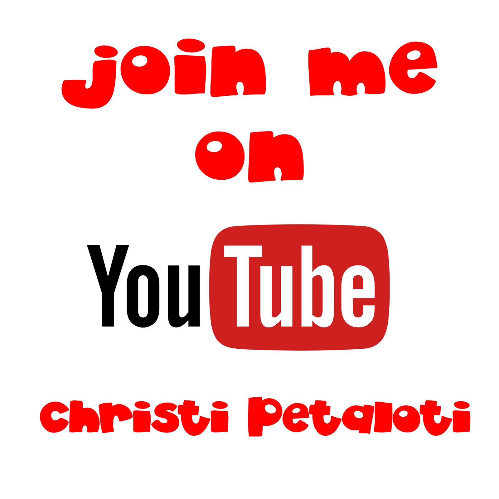 my Youtube channel