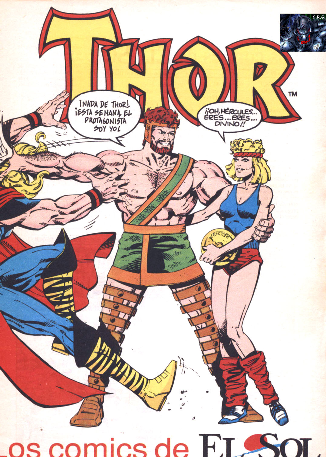 Descargar Comic Hercules vs Thor Poder y Orgullo 1/1 | FrikiArte