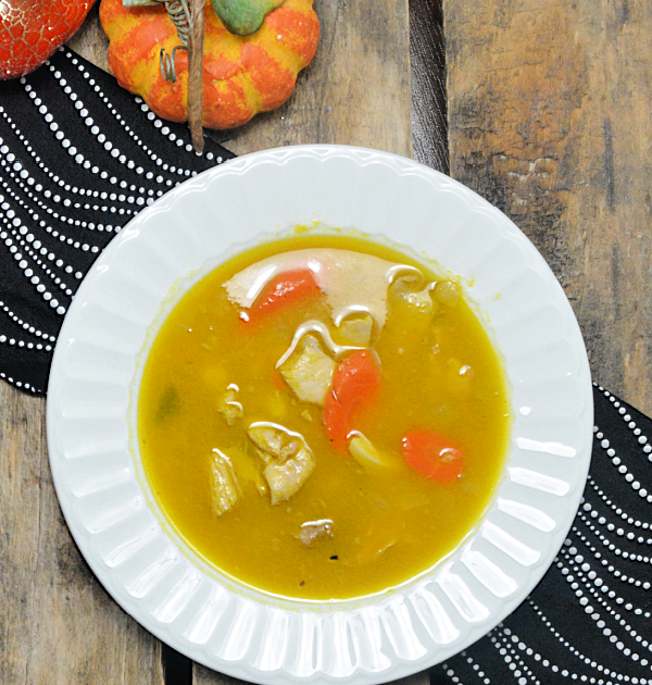 Jamaican Chicken & Pumpkin Soup