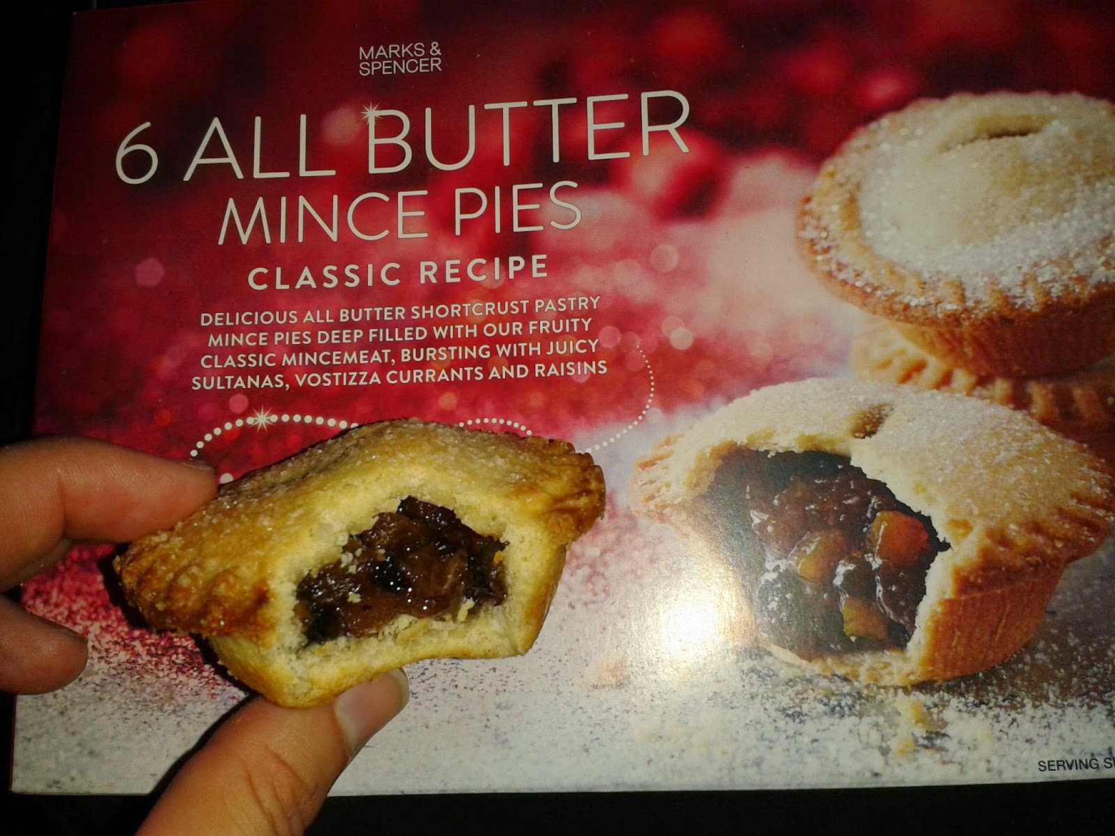 Marks and Spencer All Butter Classic Mince Pies Review