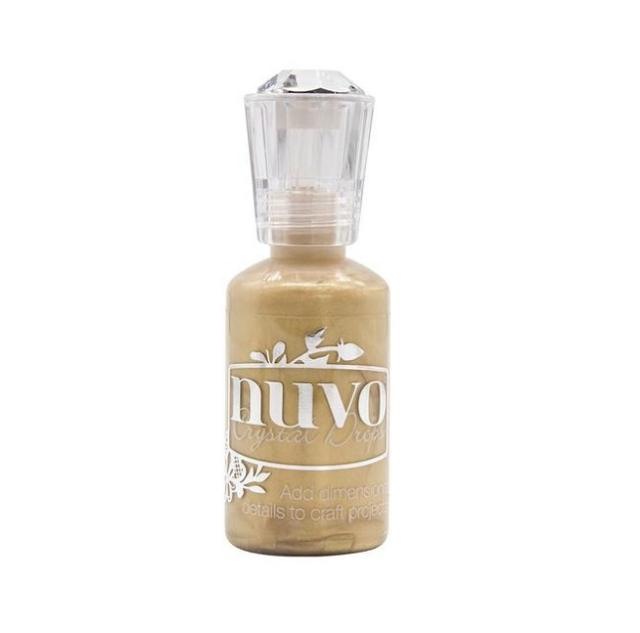 Nuvo Crystal Drops Mustard Gold