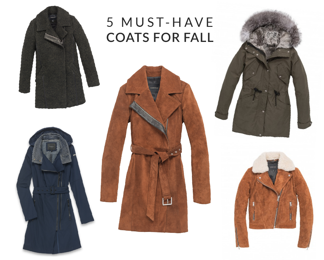 Must-Have Coats for Fall Must-Have Coats for Fall