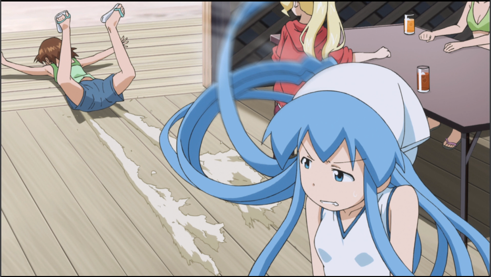 Anime Feet Squid Girl Season 2 Sanae Nagatsuki
