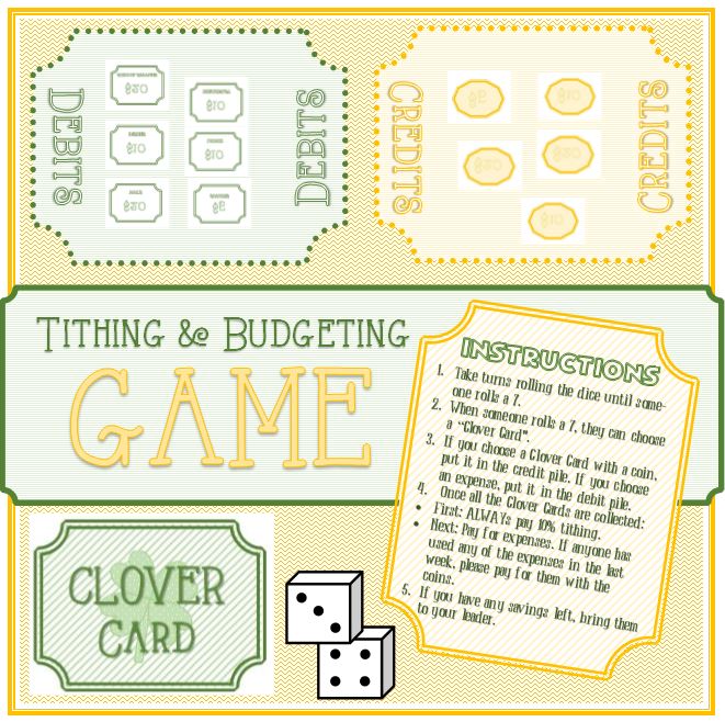 Tithing and Budgeting Game