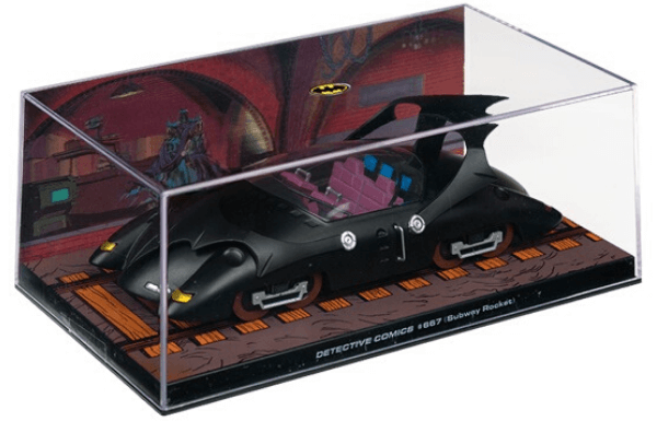 batman automobilia, detective comics 667 subway rocket