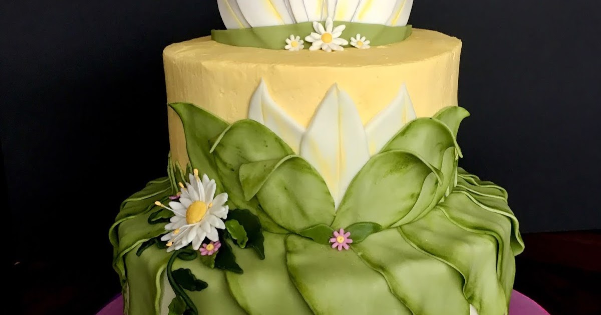 The Bake More Princess Tiana S Dress In Cake Form