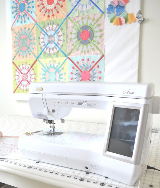 Tea Rose Home baby lock Sewing Machine "Aria" is in the House!