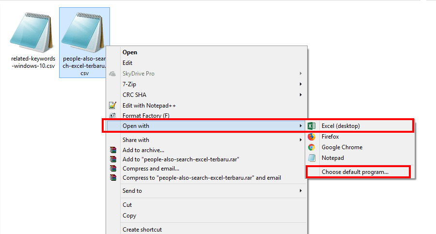 Cara Memisahkan Membuka Data Csv Di Excel Agar Tidak Berantakan Santri Dan Alam