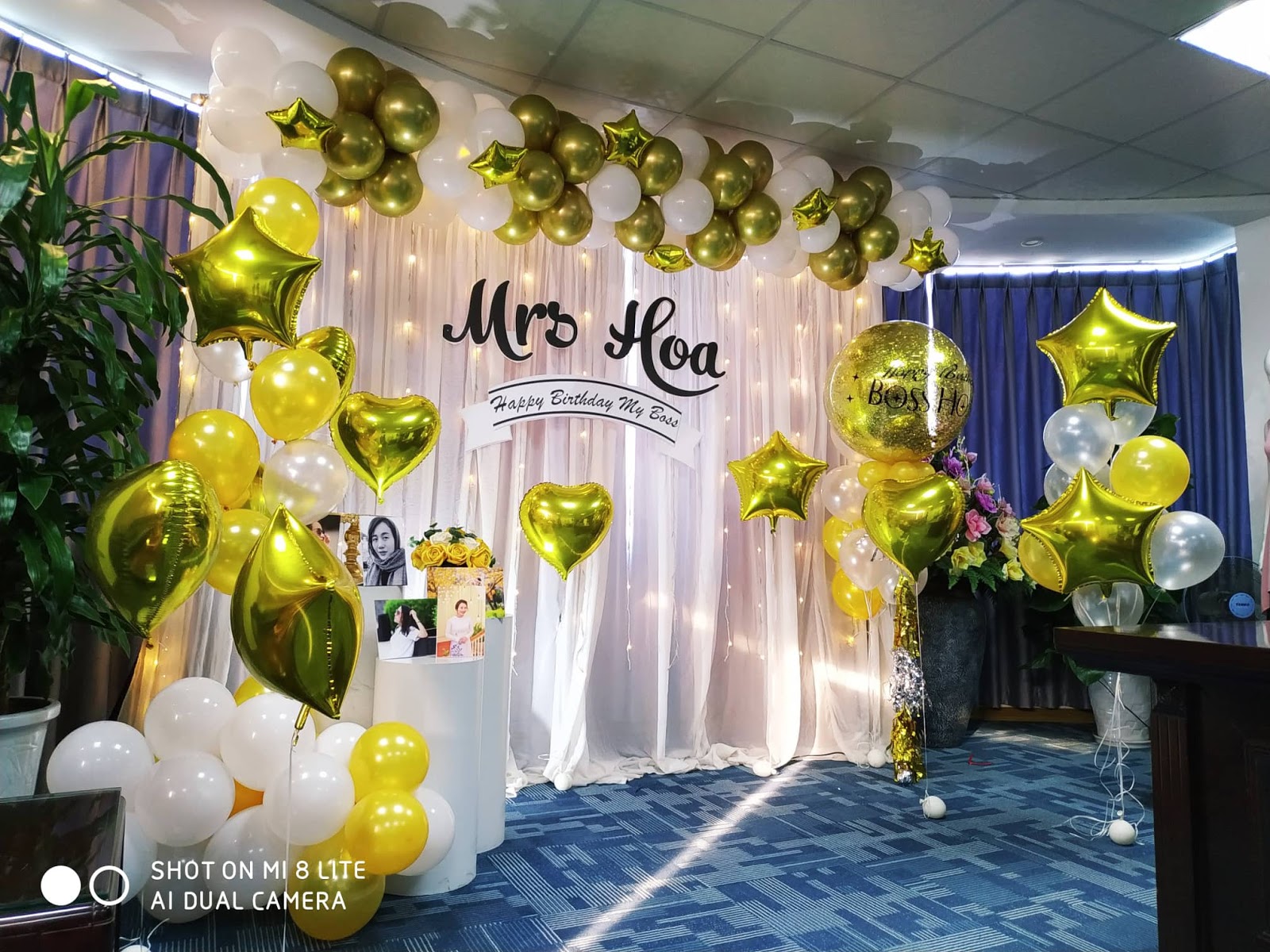 Mẫu trang trí bóng sinh nhật cho người lớn  Happy Party