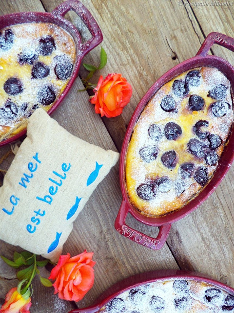 Clafoutis aux cerises (clafoutis cu cirese)