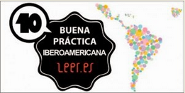 Sello BBPP Iberoamericanas leer.es por "Palabras Azules"
