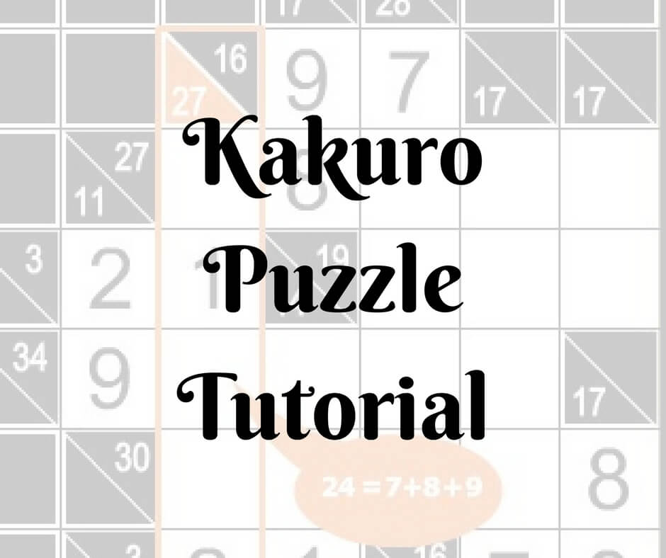 Online Kakuro Puzzle Tutorial by Conceptis Puzzles