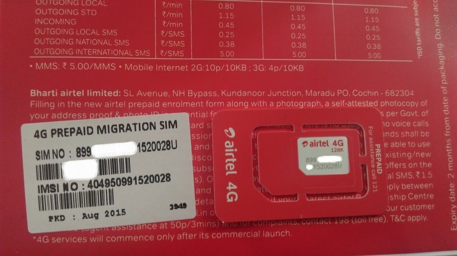 How to upgrade your old Airtel sim to 4G