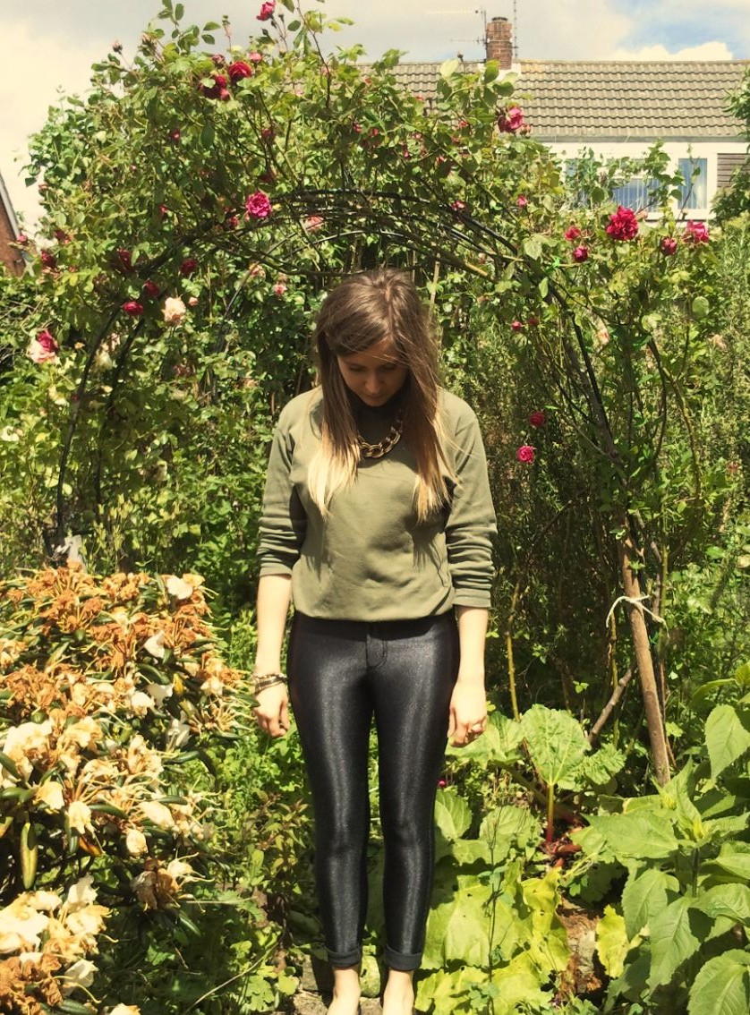 i wish i could wink: OOTD: Disco Pants