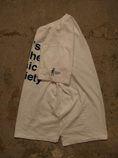 EG WORKADAY × SUNRISE MARKET "Hell's Kitchen Music Society Print T-Shirt - White/Black"