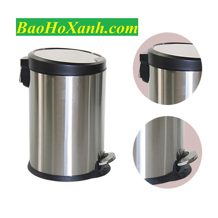 Thùng Rác Inox Đạp Chân 5 Lít Tiện Dụng - TRA0057