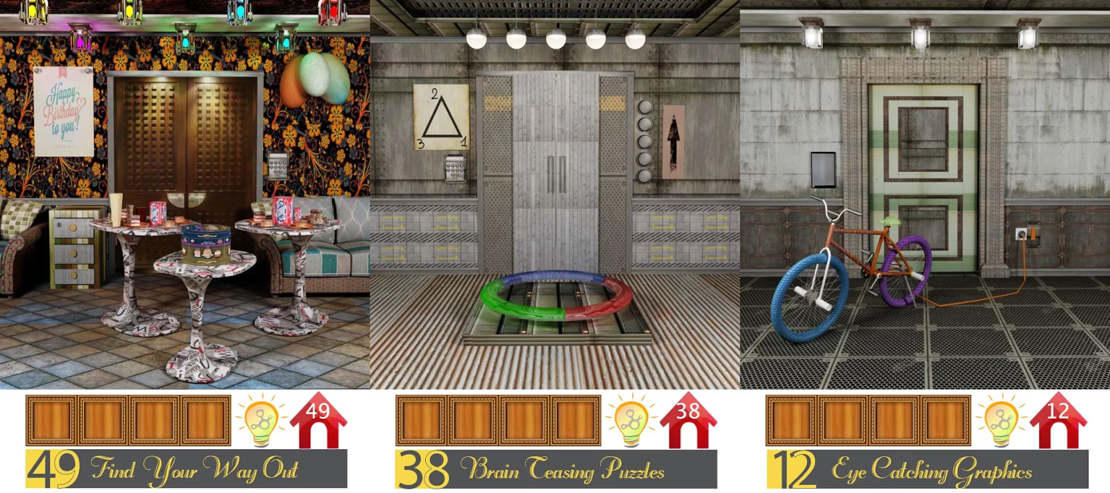 100 Doors Brain Teasers 1 Walkthrough Doors Geek