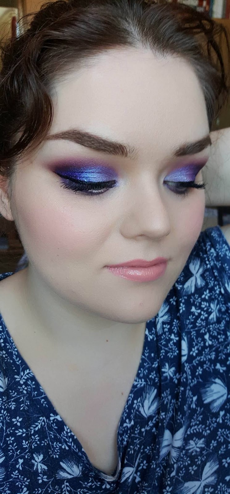 The Decadence Diaries Lilac Sparkle Makeup Tutorial