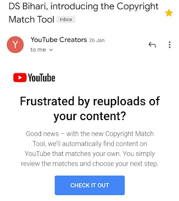 YouTube Copyright Match Tool eligibility