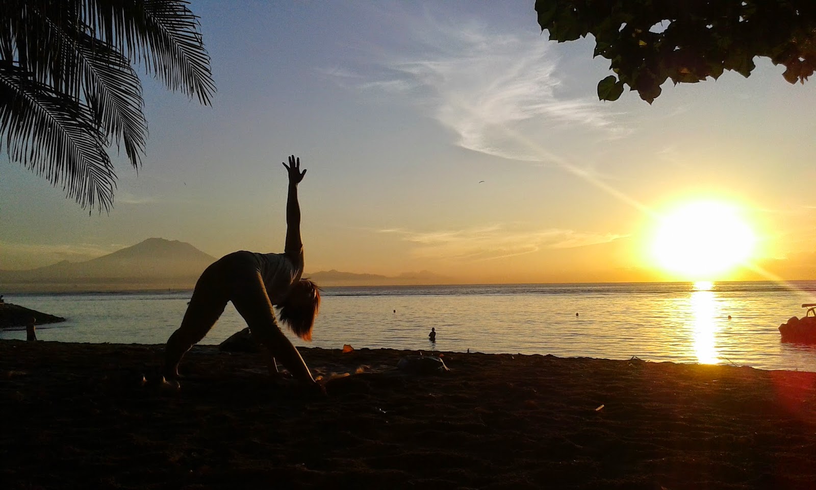 YOGA and SUP in BALI Sunrise Beach Yoga in Bali