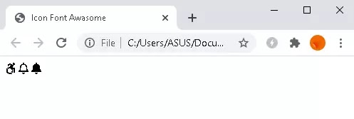Menampilkan Icon font awesome dengan css Icon font awesome