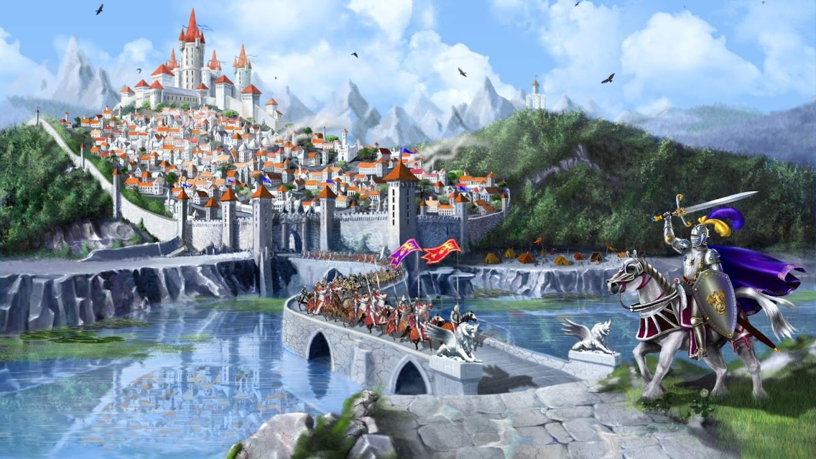 HD Fantasy Castles Wallpapers