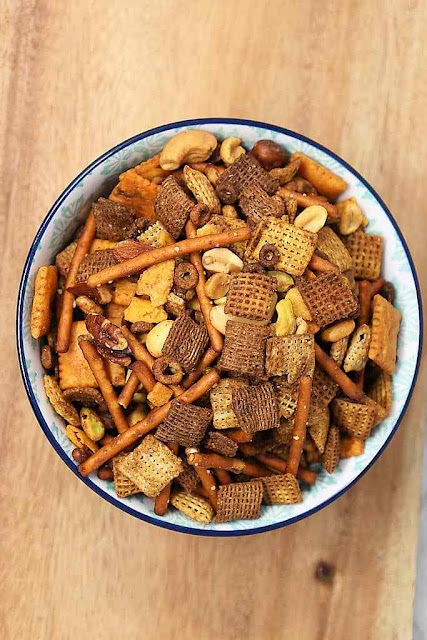 Spicy Chex Mix