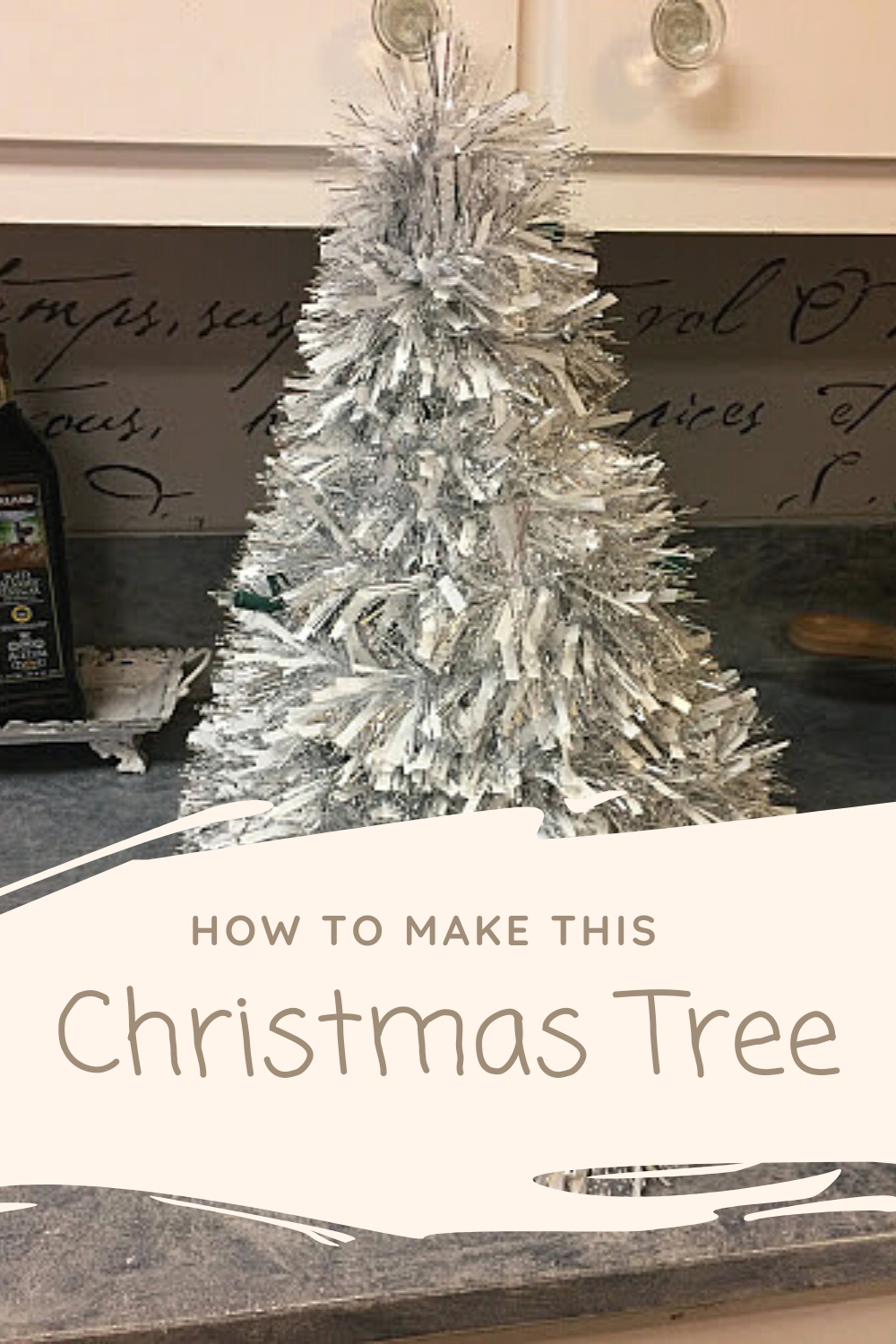 Down Sprigg Lane: Make A Christmas Tree with Tinsel and Wire Hangers