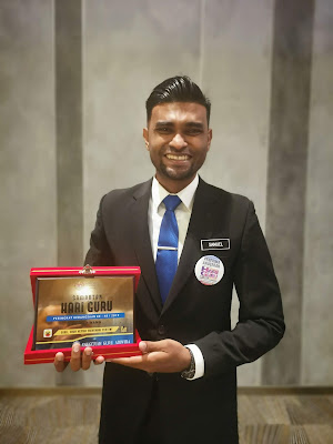 Guru Adiwira Pahang   Cikgu Samuel Isaiah  SK Runchang, Muadzam Shah, Pahang